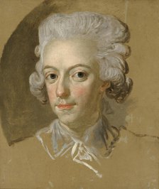 King Gustav III of Sweden. Sketch, c18th century. Creator: Lorens Pasch the Younger.