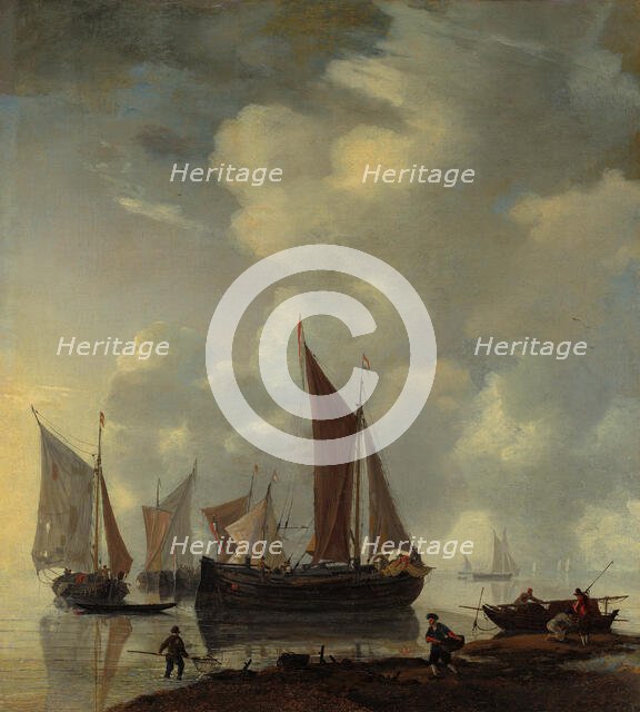 Coast Scene, mid-17th century. Creator: Reinier Zeeman.