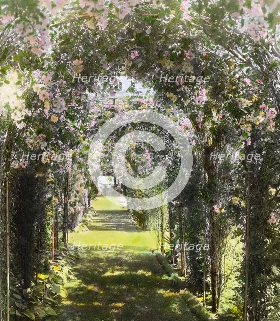 Dr. Peter Brown Wyckoff house, Gin Lane, Southampton, New York, 1914. Creator: Frances Benjamin Johnston.