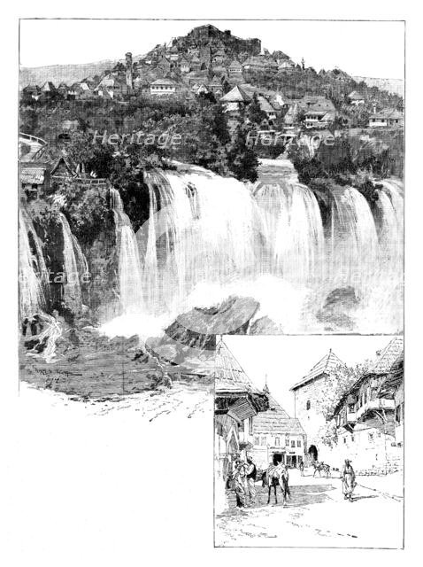 Ten Days in Bosnia: the Fall and the Gate, Jajce, 1895. Creator: Unknown.