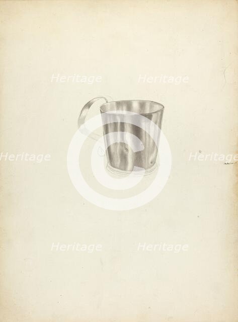 Silver Cup, 1935/1942. Creator: Isidore Steinberg.
