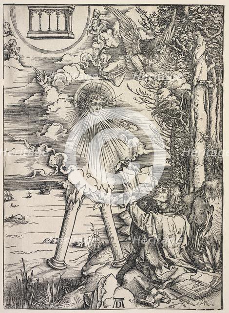 Revelation of St. John: St. John Devouring the Books, 1511. Creator: Albrecht Dürer (German, 1471-1528).