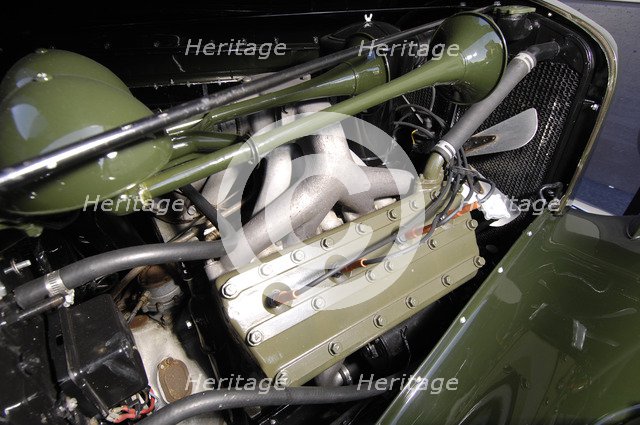 Cadillac V8 355d coupe by Fisher 1934. Artist: Simon Clay.