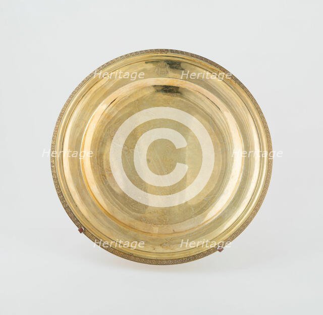 Pair of Chop Plates, Paris, 1800/32. Creator: Martin-Guillaume Biennais.