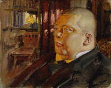 Portrait of Eric O. W. Ehrström, 1919. Creator: Akseli Gallen-Kallela.