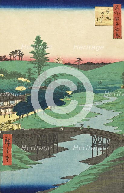 Furukawa River, Hiroo (Hiroo Furukawa), 1856. Creator: Ando Hiroshige.