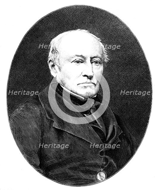 Sir Alexander James Edmund Cockburn, (1802-1880), Lord Chief Justice. Artist: Unknown