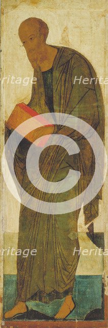 The Apostle Paul (From the Deesis Range), ca 1408. Artist: Rublev, Andrei (1360/70-1430)