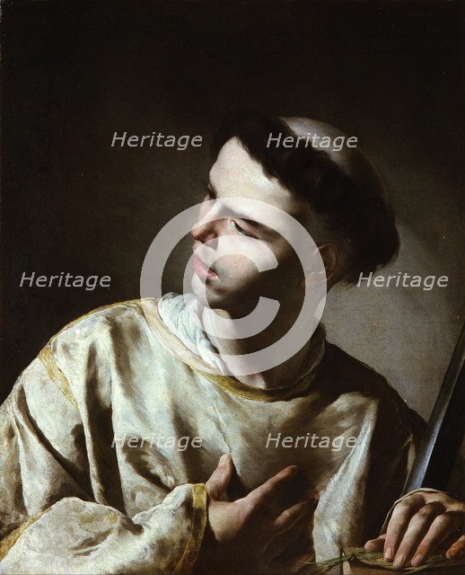 Saint Lawrence. Artist: Cavallino, Bernardo (1616-1656)