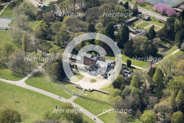 Wythenshawe Hall, a sixteenth century timber-framed manor house, Manchester, 2021. Creator: Damian Grady.