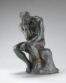 The Thinker (Le Penseur), model 1880, cast 1901. Creator: Auguste Rodin.