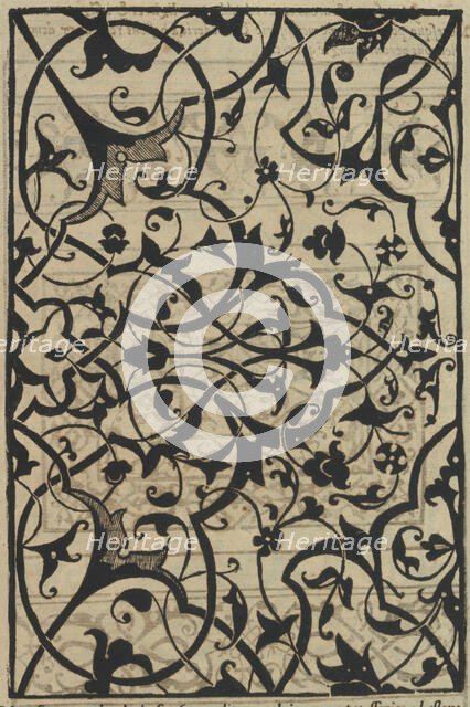 Livre de Moresques, page 11 (recto), 1546. Creator: Francesco di Pellegrino.