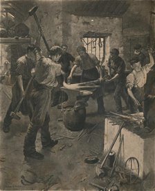 'Forging the Anchor', 1892. Creator: Unknown.