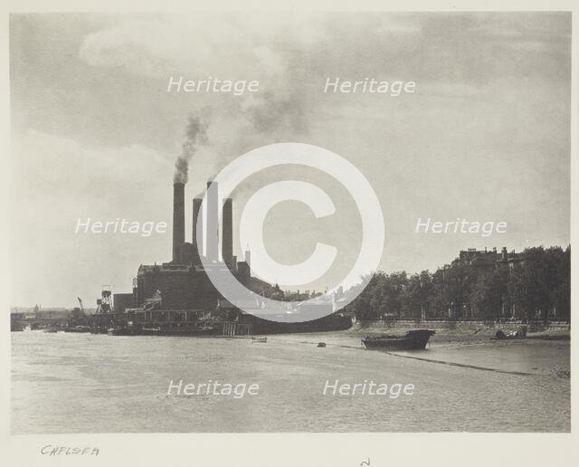 Chelsea. From the album: Photograph album - London, 1920s. Creator: Harry Moult.