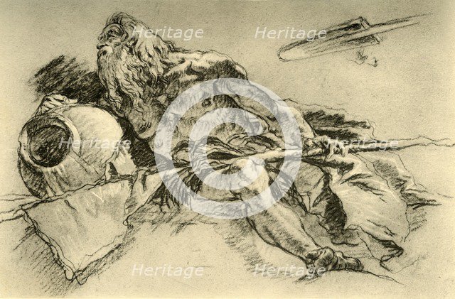 'The Nile', 1752, (1928). Artist: Giovanni Battista Tiepolo.