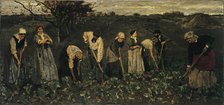 Workers on the beet field. Artist: Liebermann, Max (1847-1935)