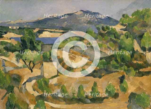 'The Francois Zola Dam', 1877-8. Artist: Paul Cezanne.