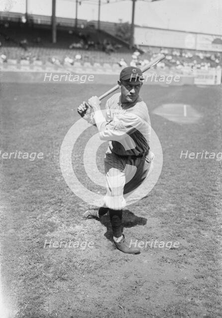 Fritz Coumbe, Cleveland AL (baseball), 1918. Creator: Bain News Service.