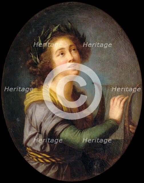 Portrait of the opera singer Luísa Todi (1753-1833), 1789. Creator: Vigée Le Brun, Louise Élisabeth (1755-1842).