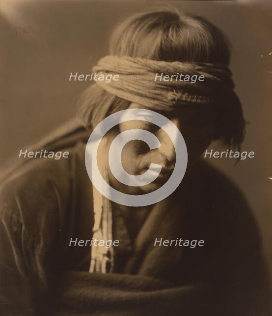 Hastobiga, Navaho Medicine Man, c1904. Creator: Edward Sheriff Curtis.