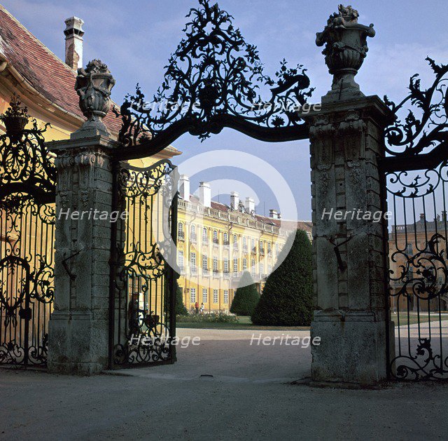 Esterhazy Palace at Fertod. Artist: CM Dixon Artist: Unknown