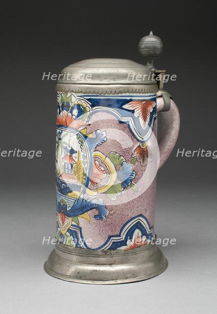 Tankard, Erfurt, 1730/50. Creator: Unknown.