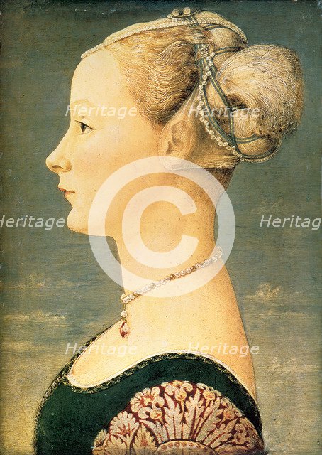 Portrait of a Woman, Second Half of the 15th cen.. Artist: Pollaiuolo, Piero del (1443-1496)