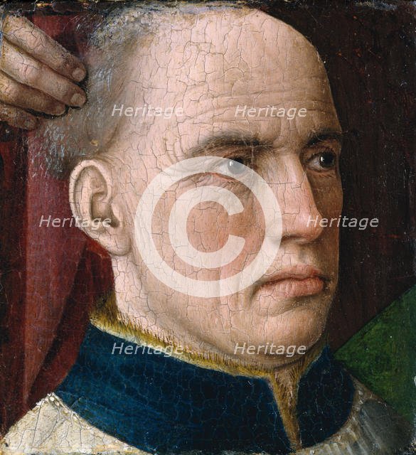 Head of a Donor, ca. 1460. Creator: Albert van Ouwater.