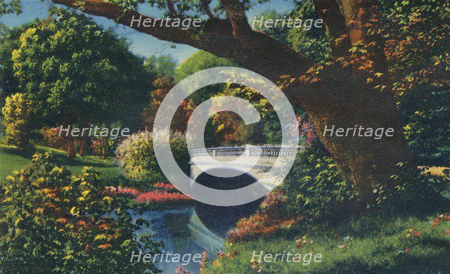 'Bridge No. 5, Cherokee Park', 1942. Artist: Caufield & Shook.