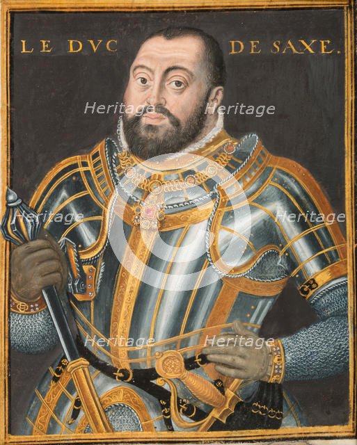 Portrait of Duke Johann Friedrich I (1503-1554), Elector of Saxony, ca. 1550. Creator: Unknown.