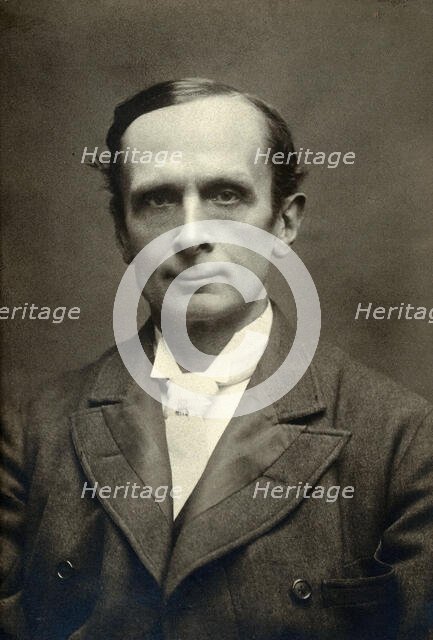 Sir Morell Mackenzie, c1880s. Creator: Elliott & Fry.