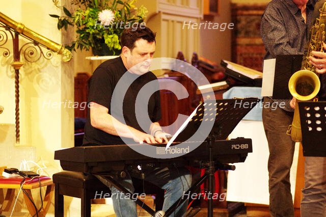 Tim Lapthorn, Brandon Allen Turrentine Project, St Andrews Church, Hove, East Sussex, May 2023. Creator: Brian O'Connor.