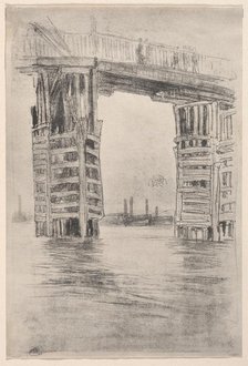 The Tall Bridge, 1878. Creator: James McNeill Whistler (American, 1834-1903).