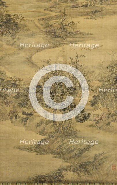 Countryside, 1742. Creator: Zhang Xu.