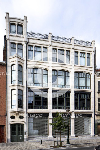 Anciens Magasins Wolff, 11-13 Rue du Canal, Brussels, Belgium, (1902-1905), c2014-2017. Artist: Alan John Ainsworth.