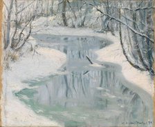Thaw, 1894. Creator: Gustav Wentzel.