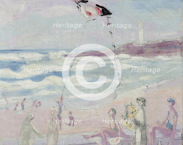 The Kite (Le Cerf-Volant), 1924. Creator: Marval, Jacqueline (1866-1932).