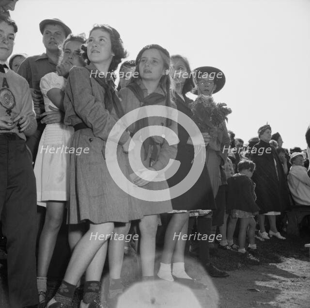Memorial Day, Gloucester, Massachusetts, 1943., 1943. Creator: Gordon Parks.