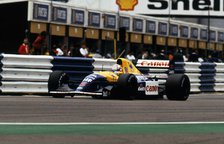 Williams Renault FW14B Nigel Mansell, 1992 British Grand Prix, Silverstone. Creator: Unknown.