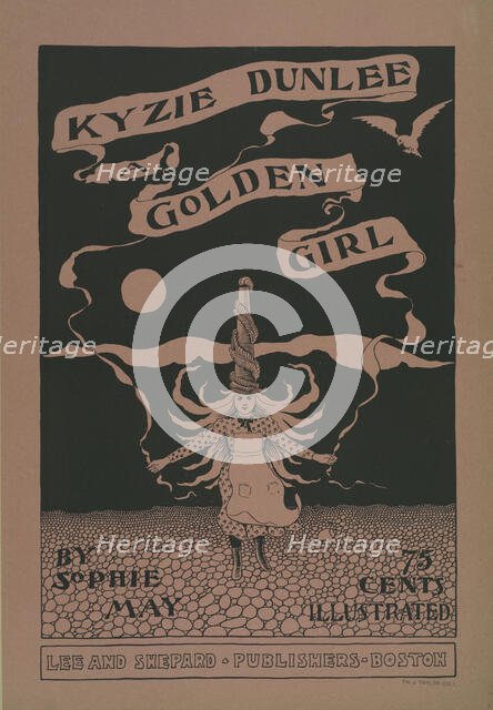 Kyzie Dunlee a golden girl., c1895. Creator: Unknown.