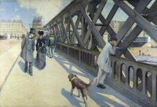 Le Pont de l'Europe , 1876. Creator: Caillebotte, Gustave (1848-1894).