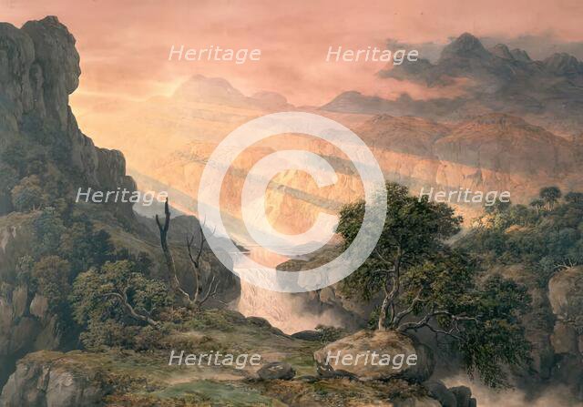 The Falls of Foyers, 1818. Creator: John Glover.