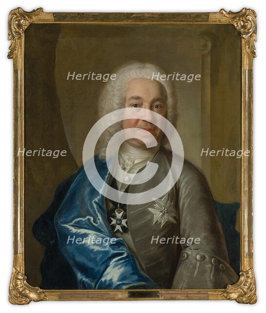 Baron Leonard Klinckowström, 1756. Creator: Johan Henrik Scheffel.