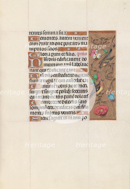 Hours of Queen Isabella the Catholic, Queen of Spain: Fol. 143r, c. 1500. Creator: Master of the First Prayerbook of Maximillian (Flemish, c. 1444-1519); Associates, and.