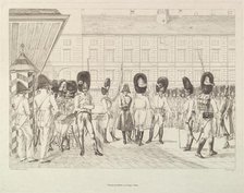 Austrian Grenadiers, early 19th century. Creator: Johann Christian Erhard.