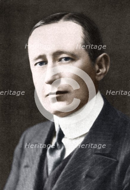 Guglielmo Marconi, Italian physicist and inventor, 1926. Artist: Unknown