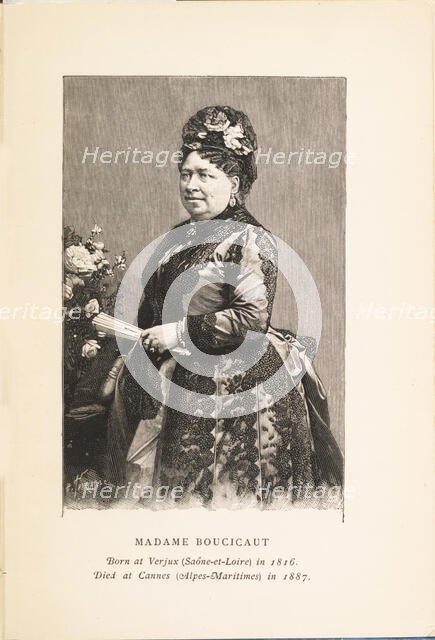 Portrait of Marguerite Boucicaut, née Guérin (1816-1887), 1892. Creator: Anonymous.