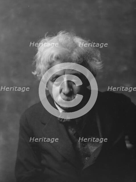Traubel, Horace, Mr., portrait photograph, 1917 Apr. 28. Creator: Arnold Genthe.