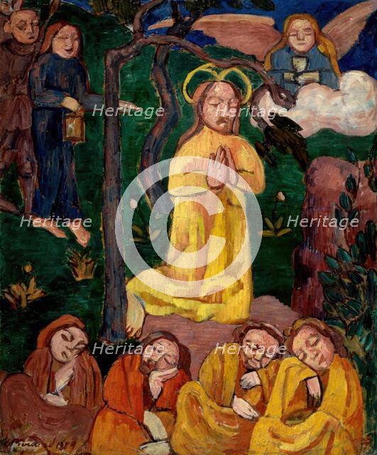 Yellow Christ, 1889. Creator: Emile Bernard.