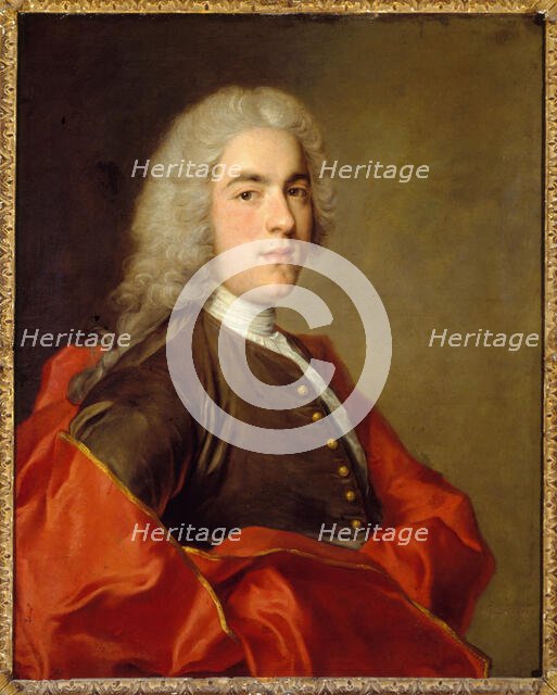Monsieur Sarasin, 1734. Creator: Jean-Marc Nattier.